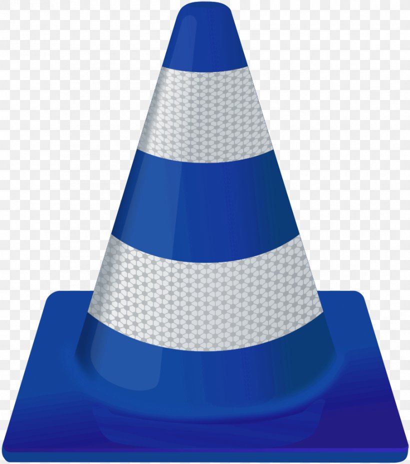VLC Media Player Windows Media Player Mpv, PNG, 904x1024px, Vlc Media Player, Cobalt Blue, Cone, Electric Blue, Graphical User Interface Download Free