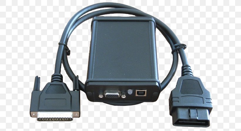 Car Serial Cable Volkswagen Programmer Adapter, PNG, 640x448px, Car, Ac Adapter, Adapter, Battery Charger, Cable Download Free