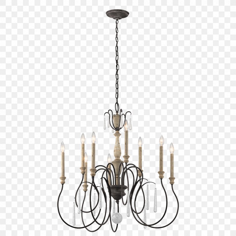 Chandelier Lighting Light Fixture Incandescent Light Bulb, PNG, 1200x1200px, Chandelier, Brushed Metal, Candelabra, Candle, Ceiling Download Free