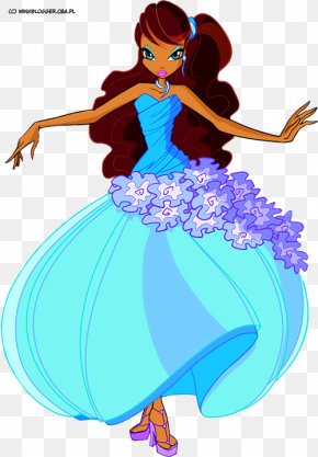 Tecna Bloom The Trix Winx Club, Season 2 Alfea, group dance transparent  background PNG clipart