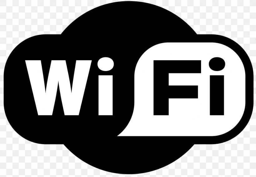 Logo Wi-Fi Image High-definition Television Hotspot, PNG, 974x673px, Logo, Area, Black And White, Brand, Campervans Download Free