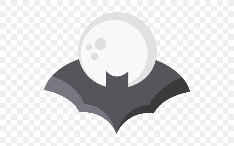 Batman Logo Icon, PNG, 512x512px, Bat, Animal, Black, Black And White, Brand Download Free