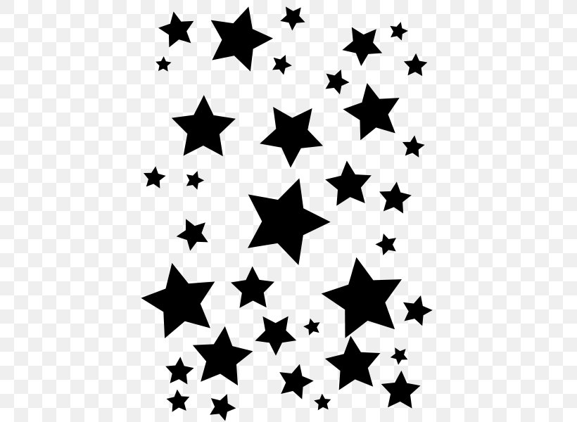 Star Cluster Desktop Wallpaper Clip Art, PNG, 424x600px, Star, Black, Black And White, Black Star, Color Download Free