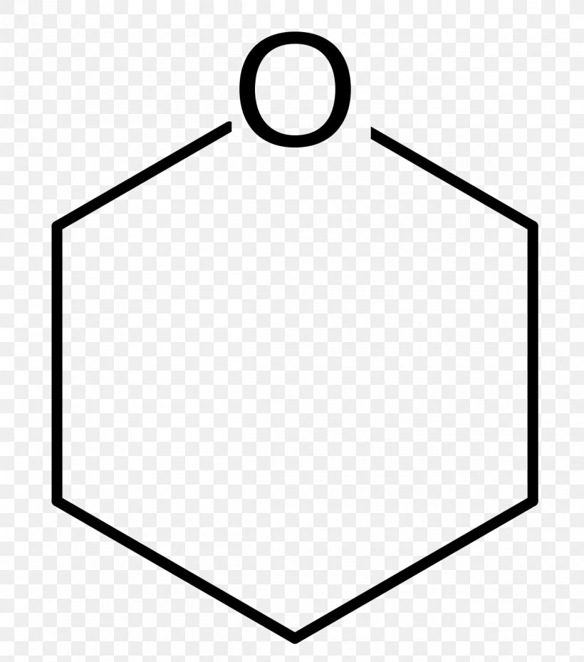 Tetrahydropyran Chemistry Chemical Compound Organic Compound, PNG, 1200x1360px, Tetrahydropyran, Area, Atom, Black, Black And White Download Free