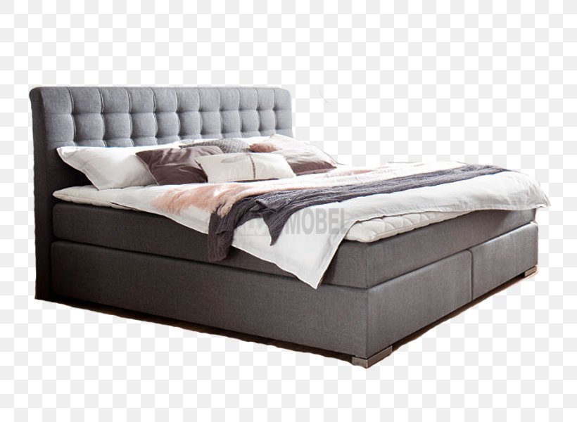 Box-spring Bedroom Mattress Furniture, PNG, 800x600px, Boxspring, Anthracite, Bed, Bed Frame, Bedroom Download Free