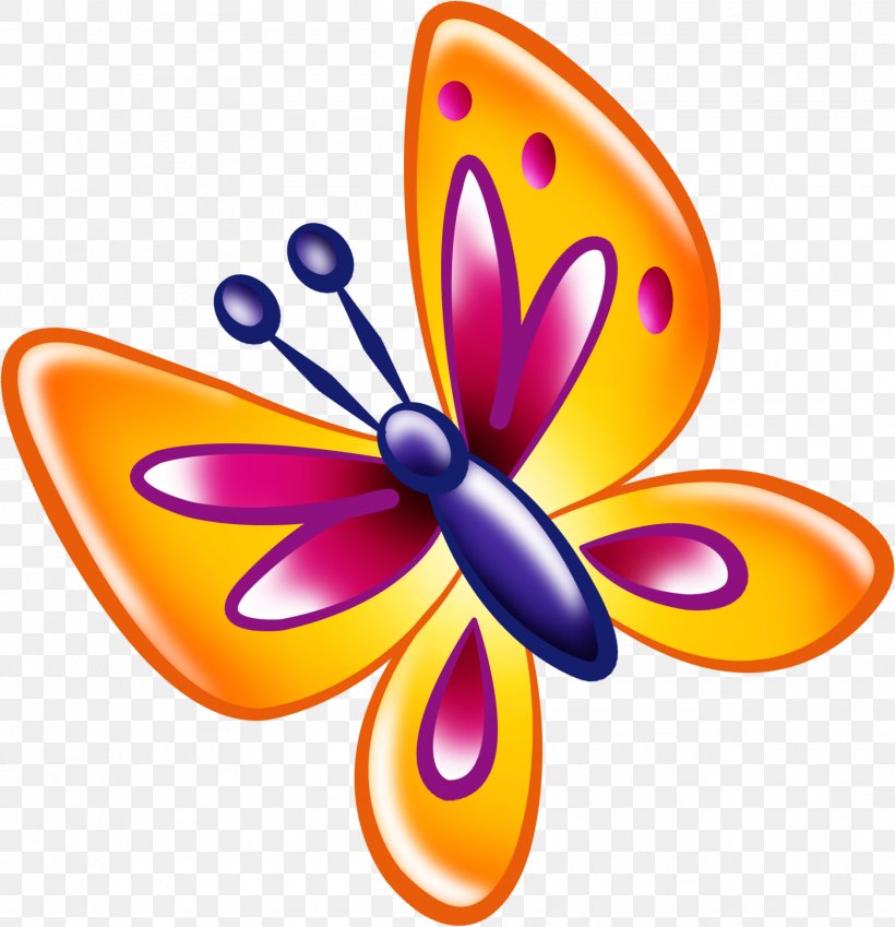 Butterfly Drawing Clip Art, PNG, 1879x1947px, Butterfly, Animation, Arthropod, Brush Footed Butterfly, Cartoon Download Free