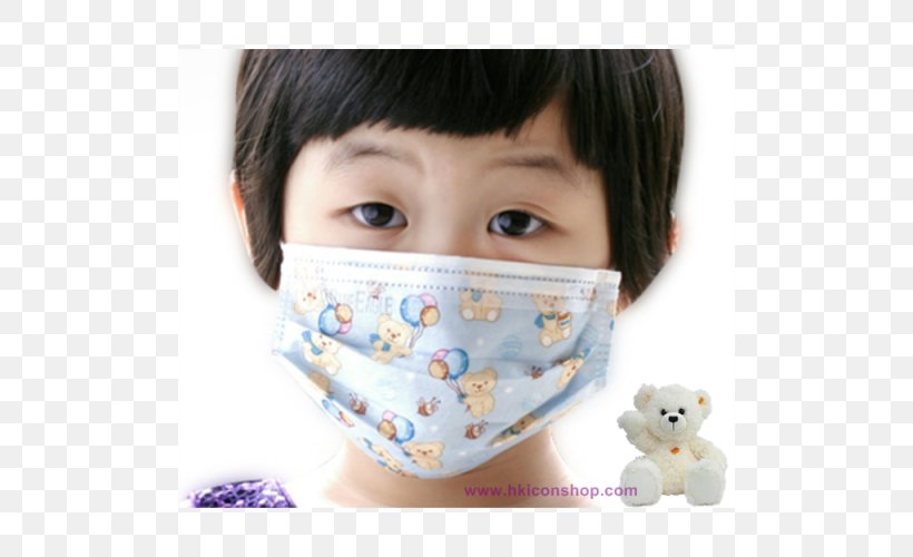 Surgical Mask Child Cheek Face, PNG, 500x500px, Mask, Bag, Blue, Cheek, Child Download Free