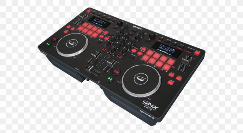 DJ Controller Disc Jockey USB Gemini GMX Optical Drives, PNG, 893x490px, Dj Controller, Audio, Cdj, Compact Disc, Controller Download Free