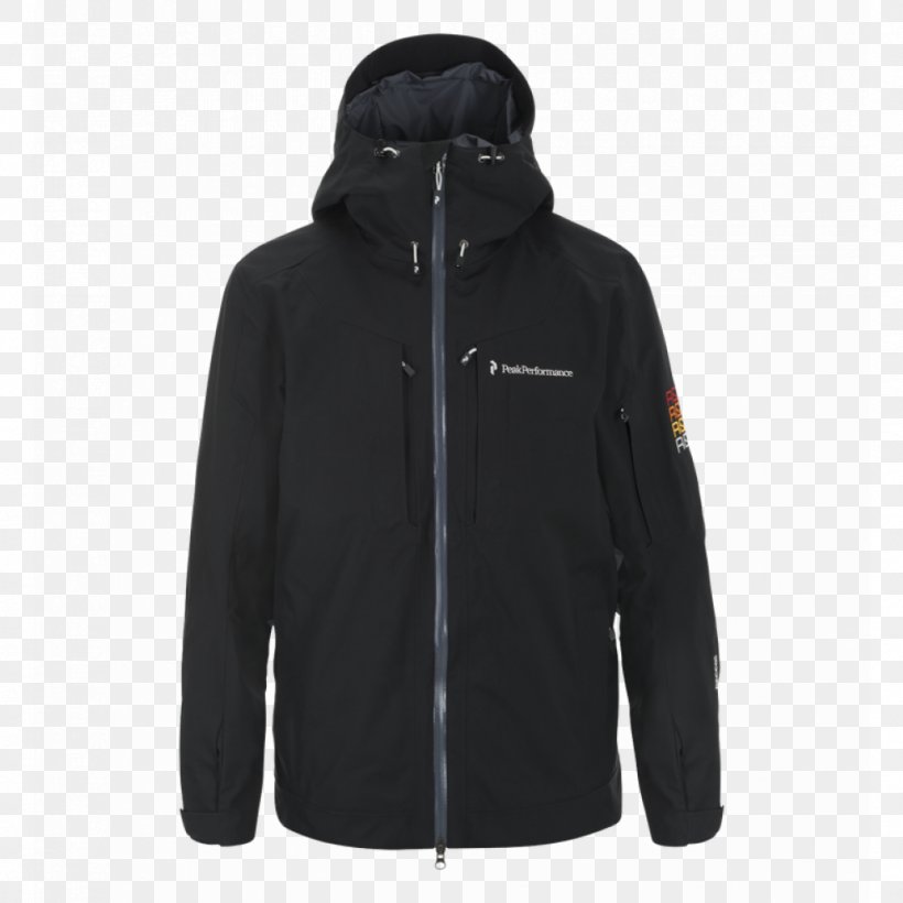 Hoodie Shell Jacket Coat Outerwear, PNG, 1000x1000px, Hoodie, Black, Clothing, Coat, Fleece Jacket Download Free