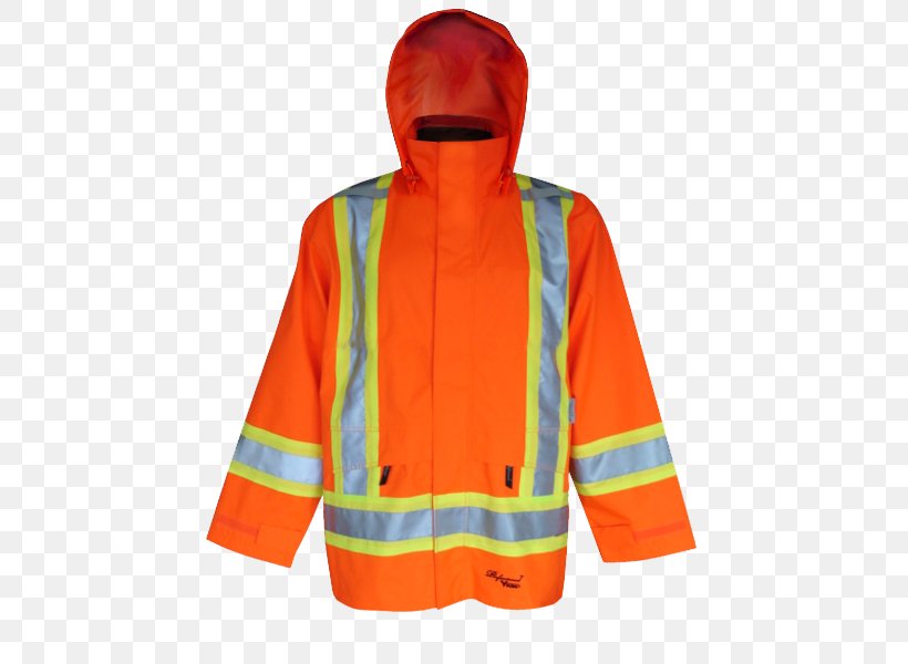 Hoodie T-shirt Raincoat High-visibility Clothing Uniform, PNG, 480x600px, Hoodie, Clothing, Coat, Gilets, Highvisibility Clothing Download Free