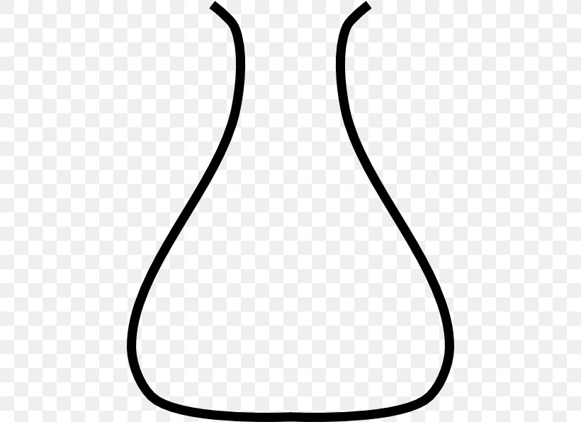 Laboratory Flasks Erlenmeyer Flask Chemistry Clip Art, PNG, 462x596px, Laboratory Flasks, Area, Black, Black And White, Chemical Substance Download Free