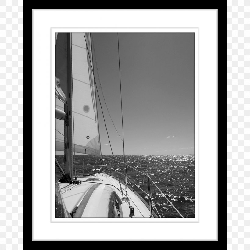 Sailing Sailboat Yacht Charter, PNG, 1000x1000px, Sail, Atlantic, Black And White, Boat, Cruising Download Free