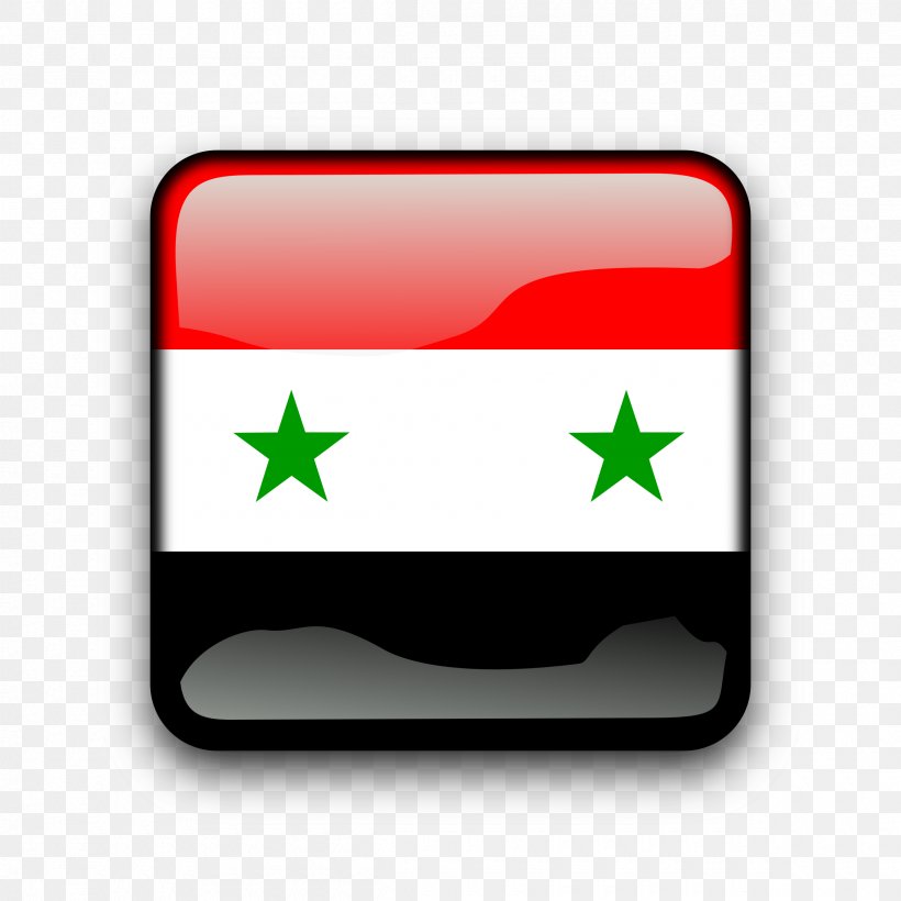 Flag Of Syria Map Clip Art, PNG, 2400x2400px, Flag Of Syria, File Negara Flag Map, Flag, Flag Of Iraq, Flag Of The United States Download Free