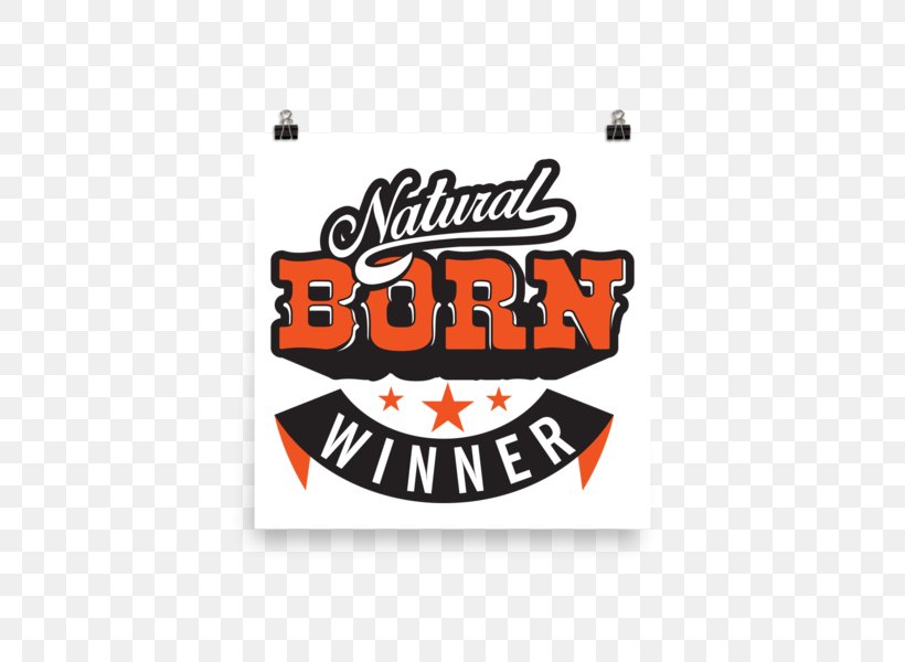 Logo Font Poster Brand Natural Born Winner, PNG, 600x600px, Logo, Area, Brand, Fingerprint, Label Download Free