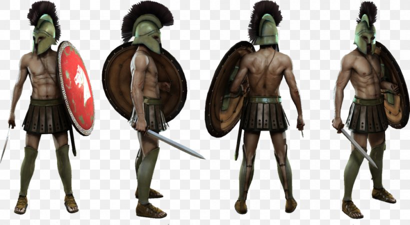 Spartan Army Hoplite Soldier Warrior, PNG, 1000x550px, 3d Computer Graphics, Sparta, Action Figure, Armour, Costume Design Download Free