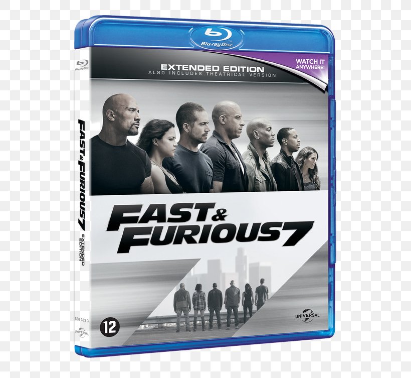 Blu-ray Disc The Fast And The Furious Film Television DVD, PNG, 600x753px, Bluray Disc, Action Film, Brand, Dvd, Extended Edition Download Free