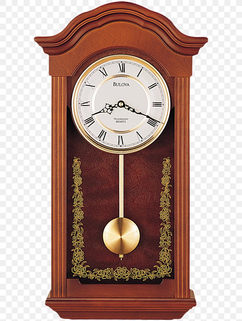 Bulova Pendulum Clock Carriage Clock Wood, PNG, 724x1086px, Bulova, Antique, Carriage Clock, Chime, Clock Download Free