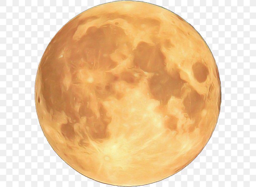 Full Moon, PNG, 598x599px, Yellow, Astronomical Object, Atmosphere, Beige, Brown Download Free