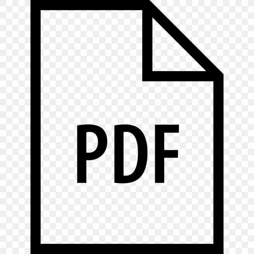 PDF Download, PNG, 1024x1024px, Pdf, Adobe Reader, Area, Black And White, Brand Download Free