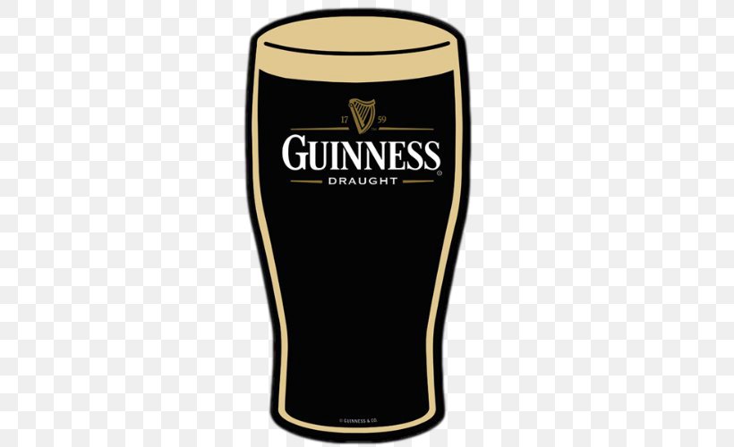 Pint Glass Guinness Imperial Pint Beer Glasses Charger, PNG, 500x500px ...