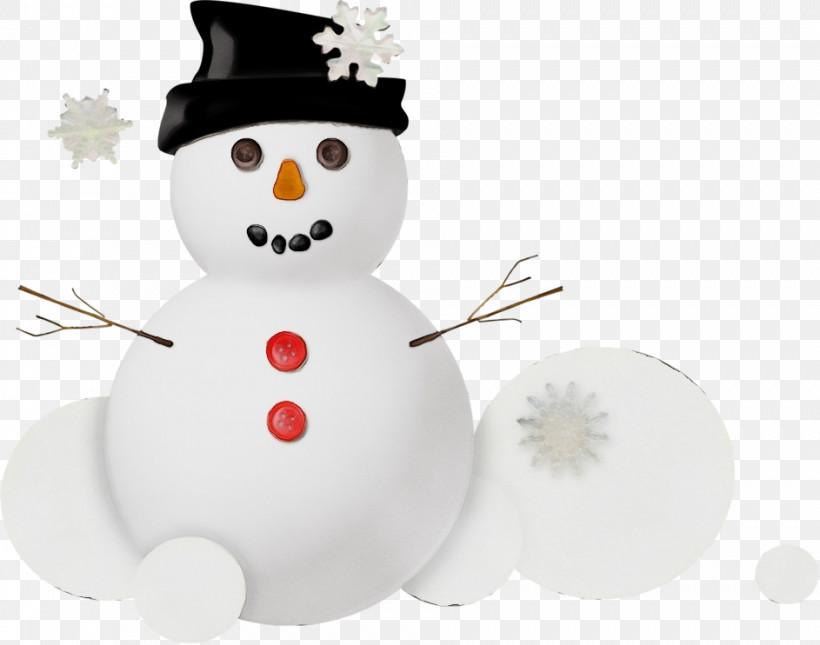 Snowman, PNG, 943x742px, Watercolor, Paint, Snow, Snowman, Wet Ink Download Free