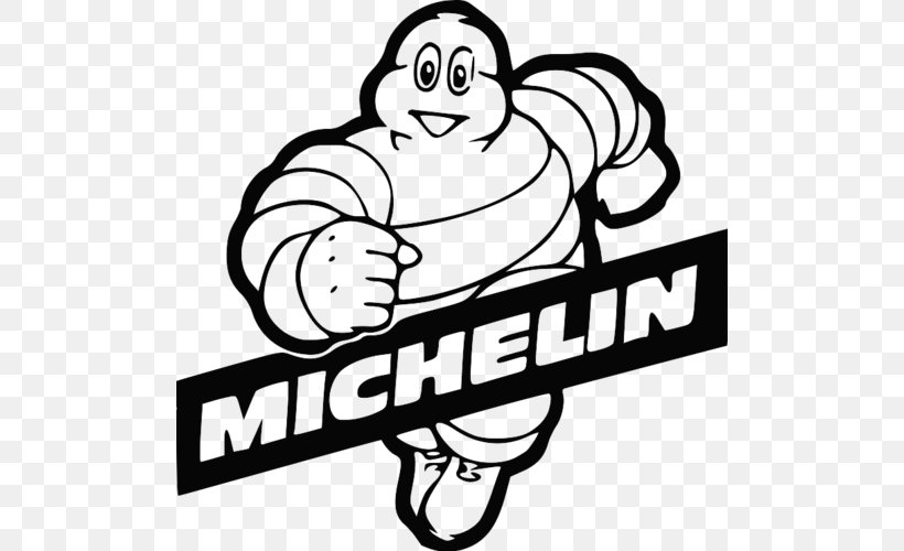 Michelin Man Tire Logo, PNG, 500x500px, Michelin Man, Area, Art, Artwork, Black Download Free