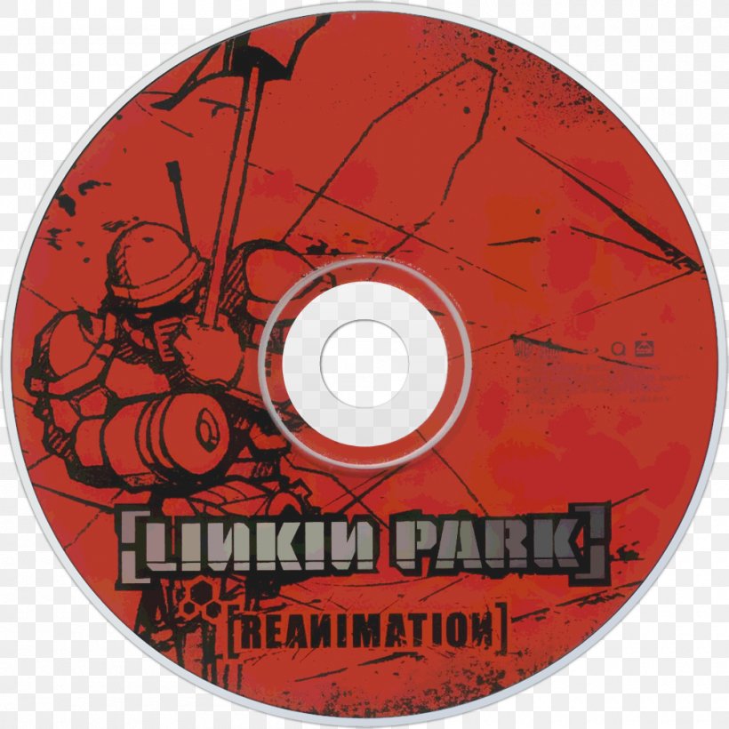 Reanimation Compact Disc Linkin Park Album Hybrid Theory, PNG, 1000x1000px, Watercolor, Cartoon, Flower, Frame, Heart Download Free