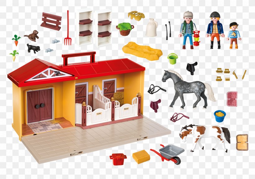 Toy Horse Playmobil Stable Budynek Inwentarski, PNG, 2000x1400px, Toy, Budynek Inwentarski, Construction Set, Equestrian, Farm Download Free