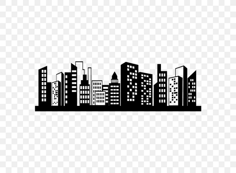 Building Drawing Architectural Engineering Wall Silhouette, PNG, 600x600px, Building, Architectural Engineering, Black And White, Brand, City Download Free