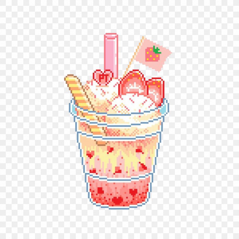 Fizzy Drinks Ice Cream Float Sundae Pixel Art, PNG, 1080x1080px, Fizzy Drinks, Baking Cup, Cholado, Cream, Dairy Product Download Free