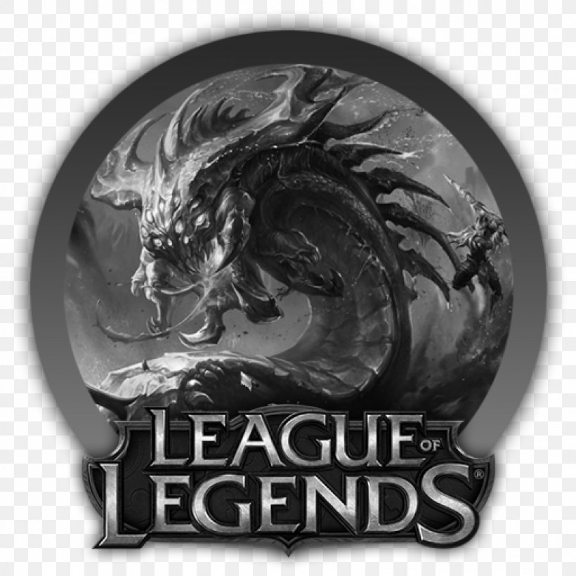 League Of Legends Video Game Desktop Wallpaper Riot Games, PNG, 1024x1024px, 4k Resolution, 219 Aspect Ratio, League Of Legends, Automotive Tire, Black And White Download Free