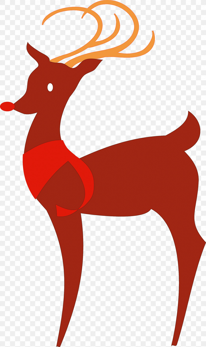 Reindeer, PNG, 1770x2987px, Deer, Antelope, Fawn, Reindeer, Tail Download Free