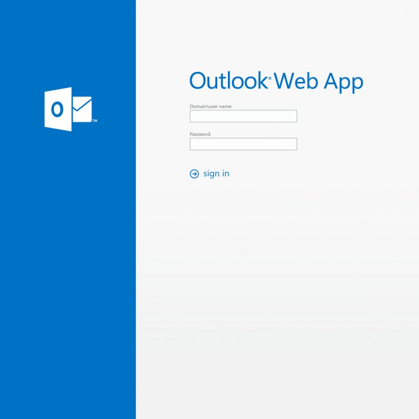 Outlook On The Web Microsoft Exchange Server Outlook.com Webmail Microsoft Office 365, PNG, 1024x1024px, Outlook On The Web, Blue, Brand, Diagram, Document Download Free