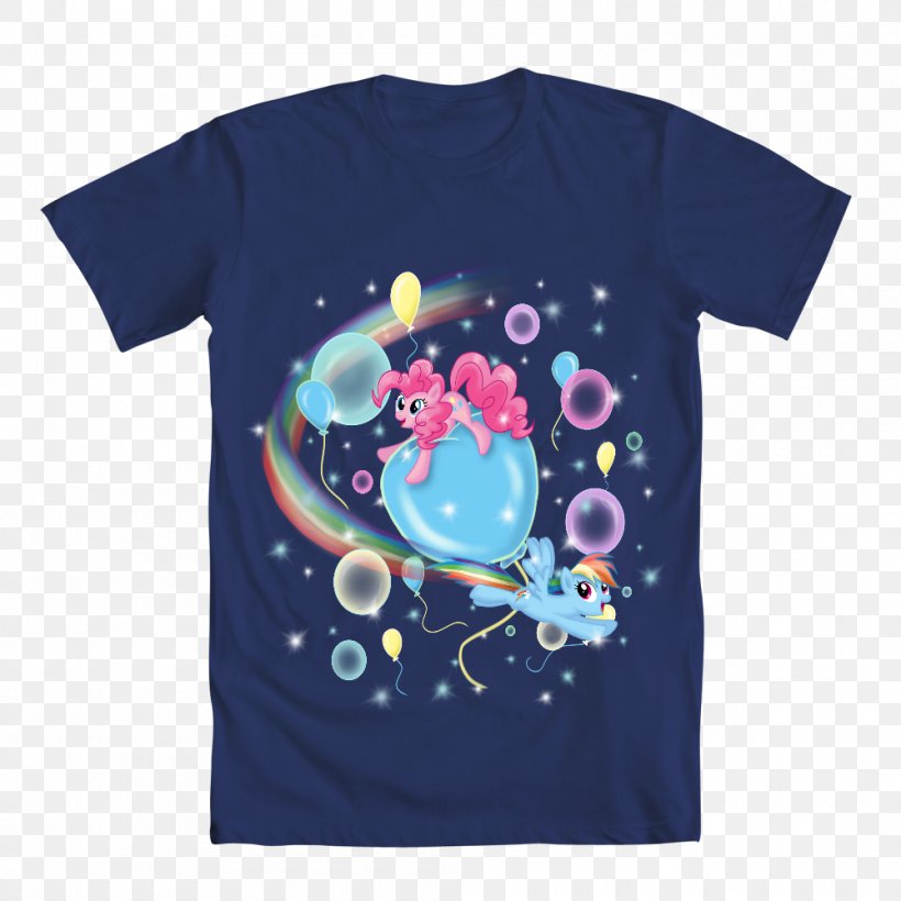 T-shirt Princess Luna Pony Clothing, PNG, 1000x1000px, Tshirt, Blue, Clothing, Clothing Sizes, Electric Blue Download Free