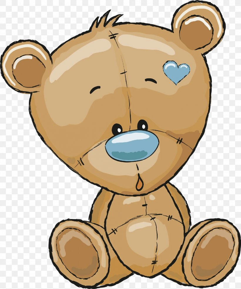 Teddy Bear, PNG, 1999x2396px, Cartoon, Animal Figure, Bear, Brown Bear, Nose Download Free