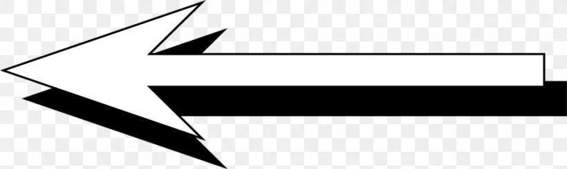 Arrow, PNG, 958x287px, Symbol, Area, Black, Black And White, Button Download Free
