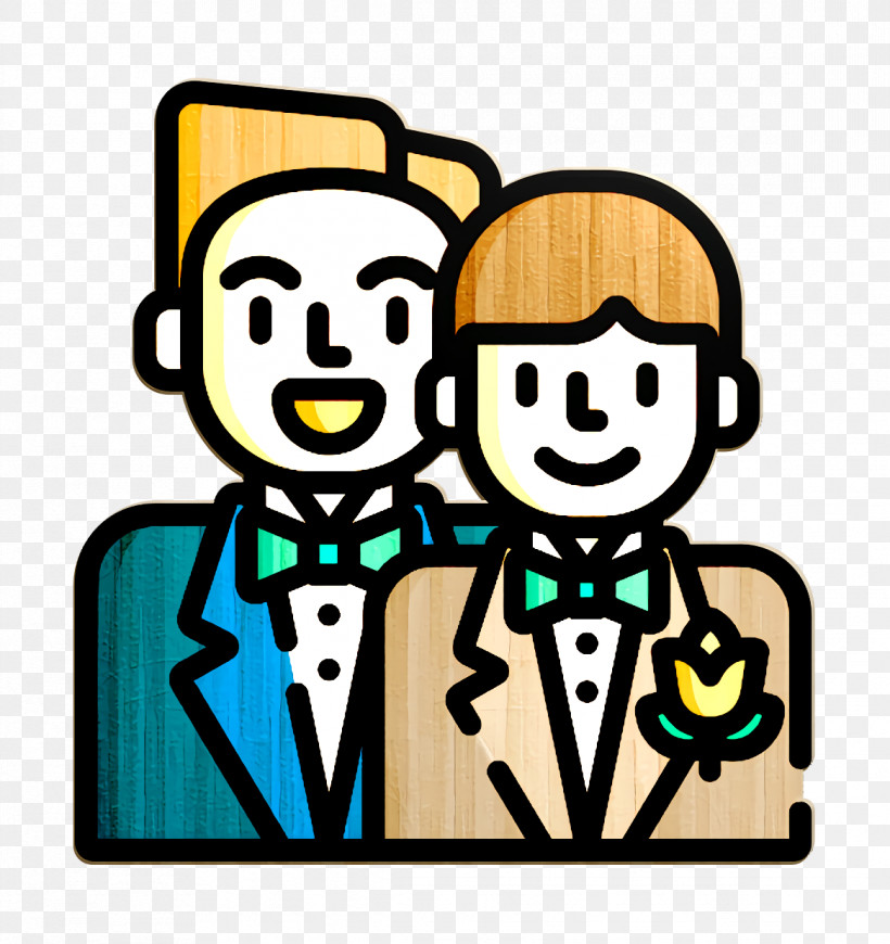 Wedding Icon Suit Icon Two Grooms Icon, PNG, 1166x1238px, Wedding Icon, Area, Behavior, Cartoon, Geometry Download Free