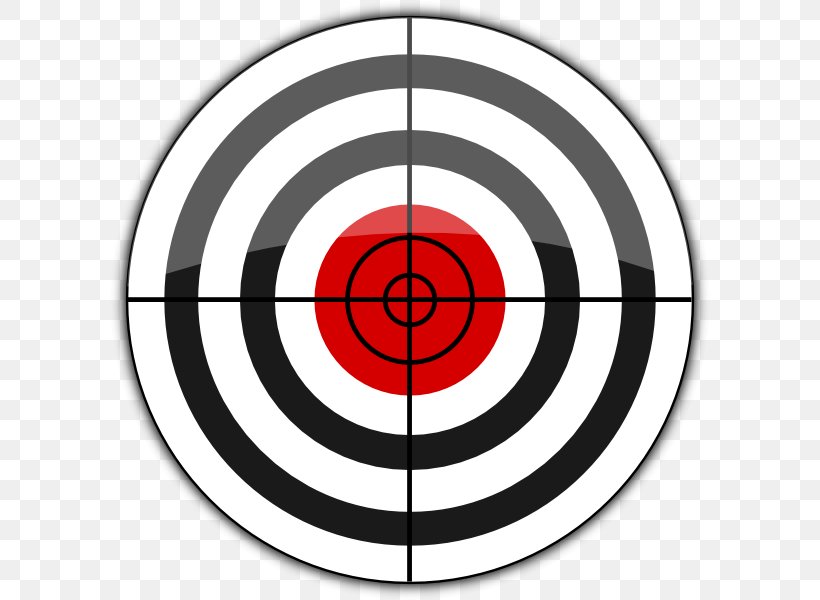 Bullseye Shooting Target Goal Clip Art, PNG, 600x600px, Bullseye, Archery, Area, Dart, Goal Download Free