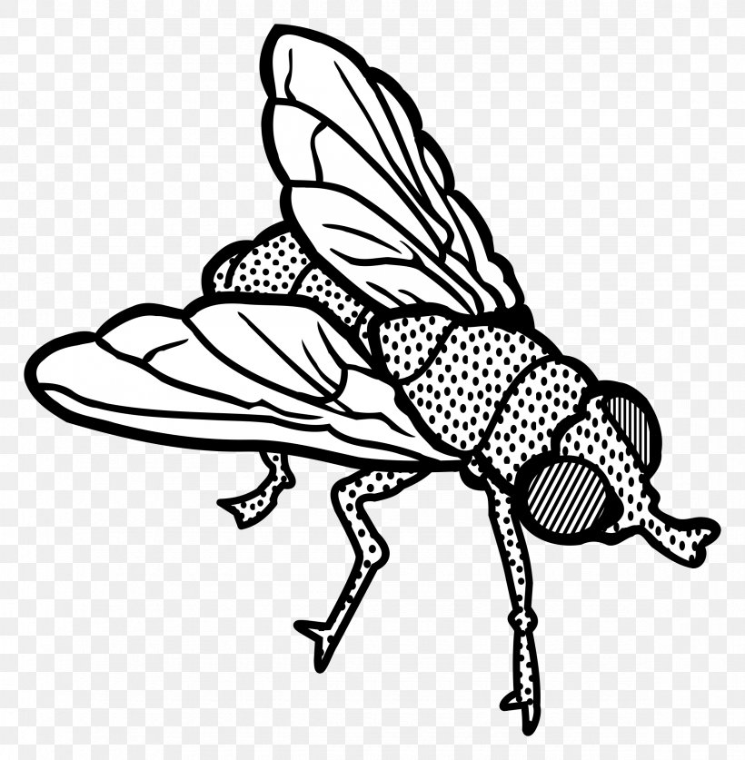 Interesting Insects Clip Art, PNG, 2350x2400px, Interesting Insects, Artwork, Bee, Black, Black And White Download Free