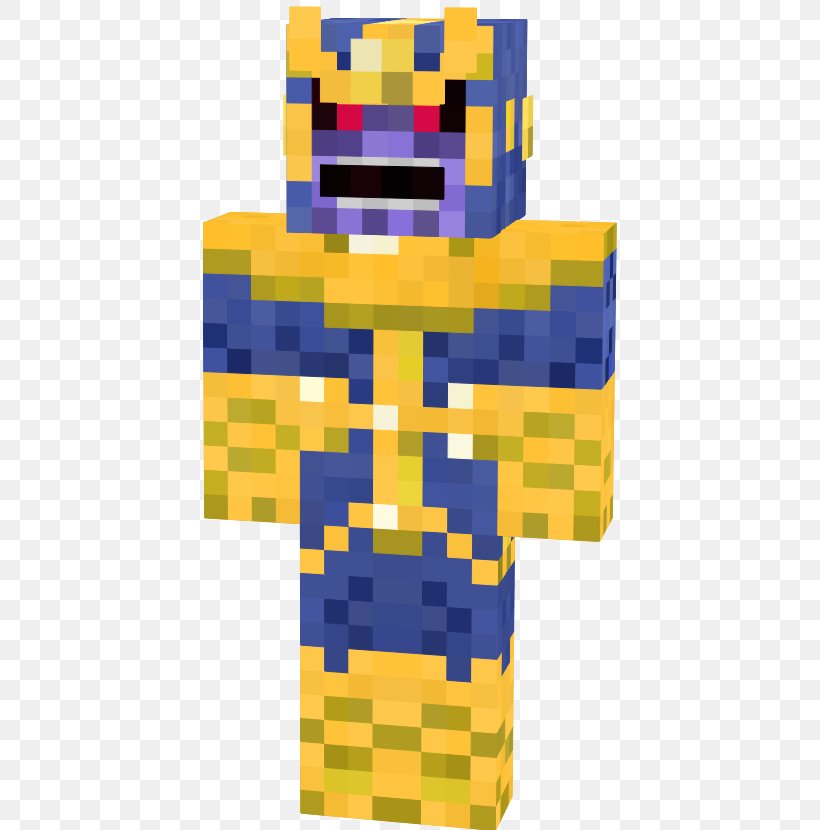 Thanos Minecraft Fortnite Video Game Marvel Comics, PNG, 414x830px, Thanos, Avengers Infinity War, Com, Drawing, Fortnite Download Free