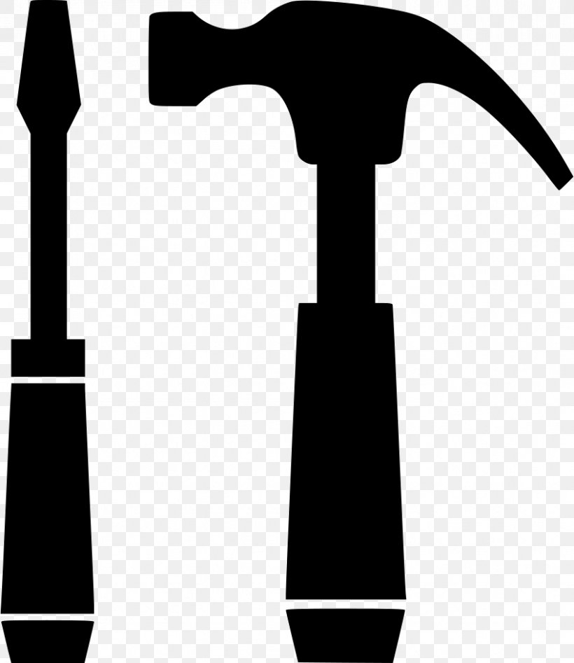 Clip Art Tool Screwdriver, PNG, 848x980px, Tool, Artwork, Black And White, Hammer, Nut Download Free