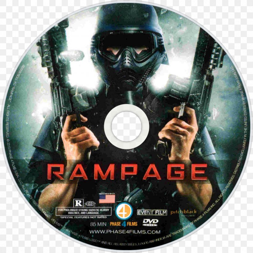 DVD Rampage Film Image Compact Disc, PNG, 1000x1000px, 2009, Dvd, Art, Compact Disc, Film Download Free