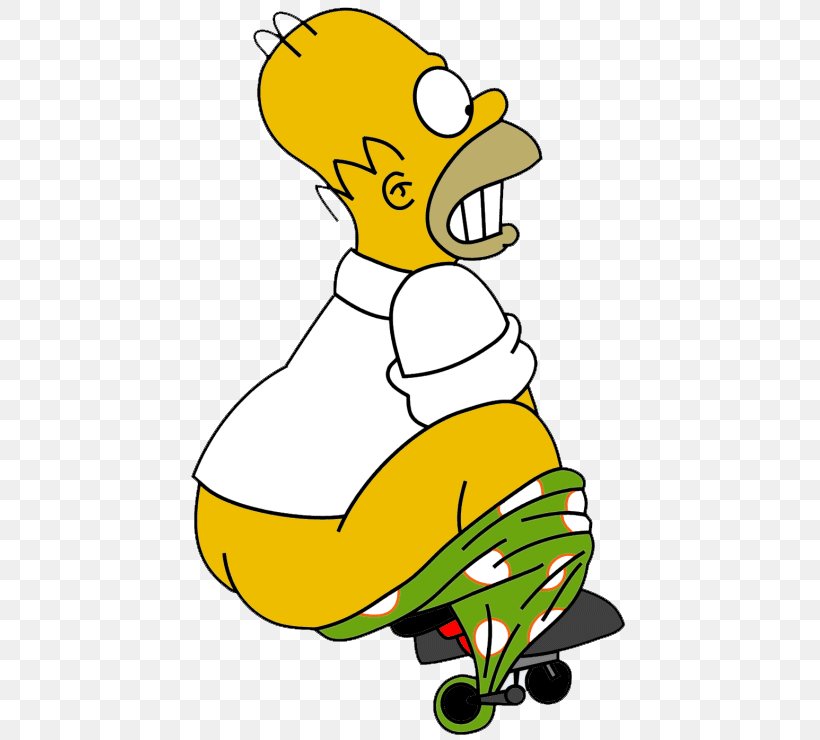 Homer Simpson Bart Simpson Canvas, PNG, 450x740px, Homer Simpson, Area, Art, Artwork, Bart Simpson Download Free