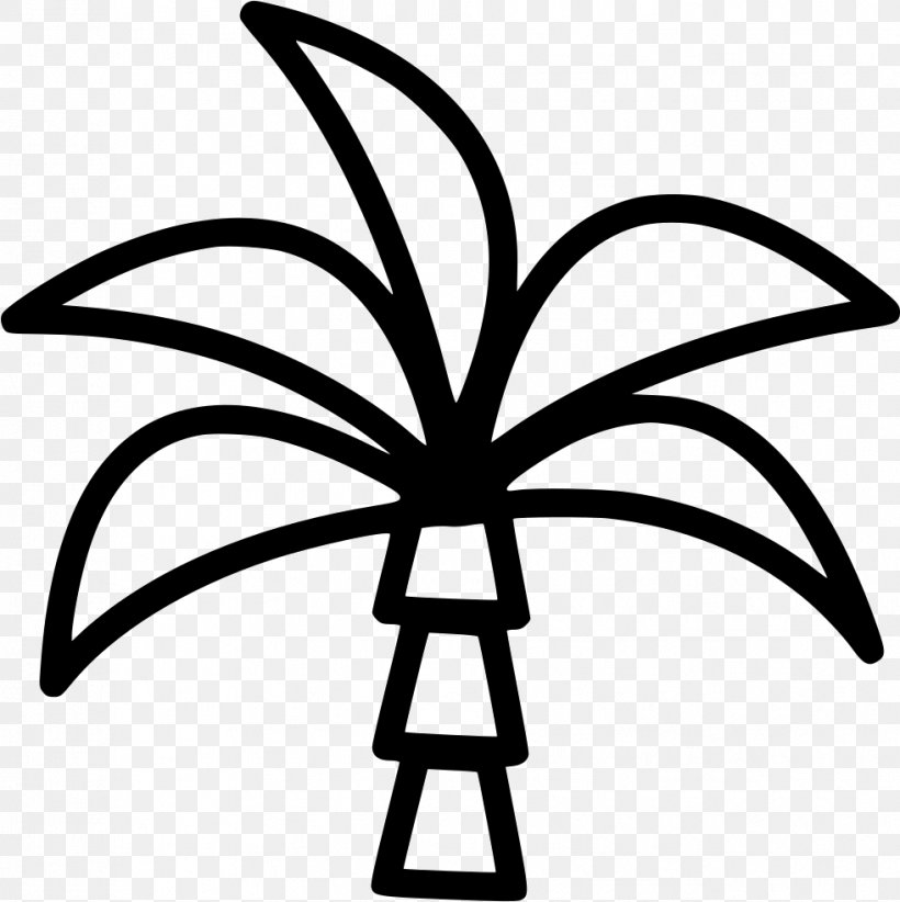 Vacation Clip Art, PNG, 981x984px, Vacation, Arecaceae, Artwork, Beach, Black And White Download Free