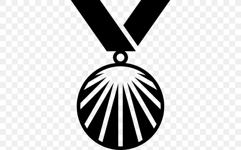 Gold Medal Symbol, PNG, 512x512px, Medal, Award, Black And White, Brand, Gold Medal Download Free