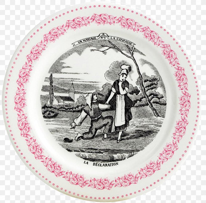 Plate Gien Marriage Faience Wedding, PNG, 869x860px, Plate, Canvas, Dessert, Dishware, Dishwasher Download Free