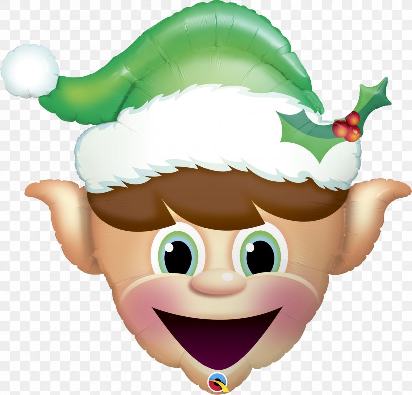 Mylar Balloon Christmas Elf Christmas Decoration, PNG, 1800x1728px, Balloon, Cartoon, Christmas, Christmas Decoration, Christmas Elf Download Free