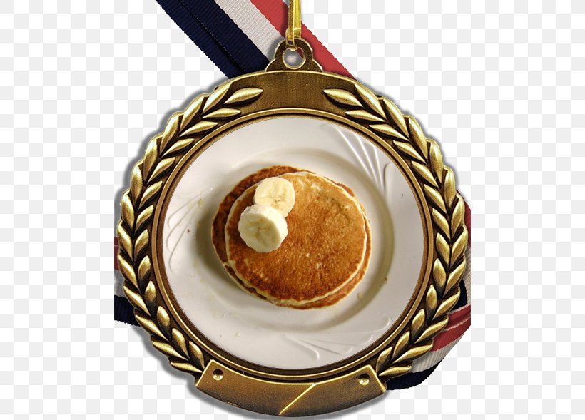 Pancake Crêpe Breakfast Recipe Medal, PNG, 500x589px, Pancake, Banana Pancakes, Breakfast, Buckwheat Pancake, Confectionery Download Free