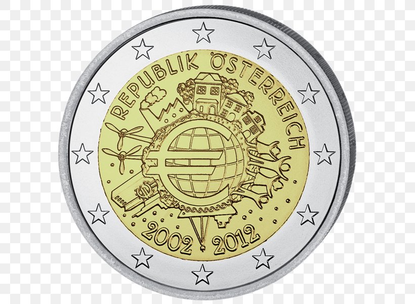 2 Euro Coin San Marino 2 Euro Commemorative Coins, PNG, 600x600px, 2 Euro Coin, 2 Euro Commemorative Coins, 50 Cent Euro Coin, Coin, Clock Download Free