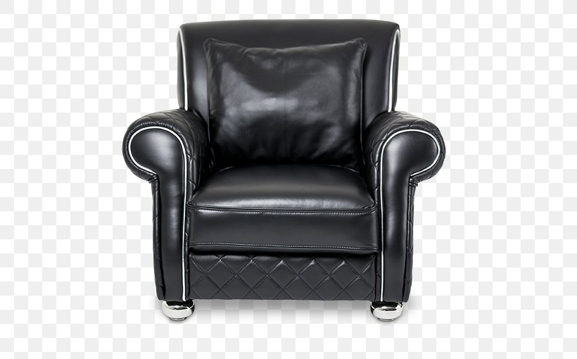 Club Chair Couch Fauteuil Leather, PNG, 600x510px, Club Chair, Armrest, Black, Chair, Couch Download Free
